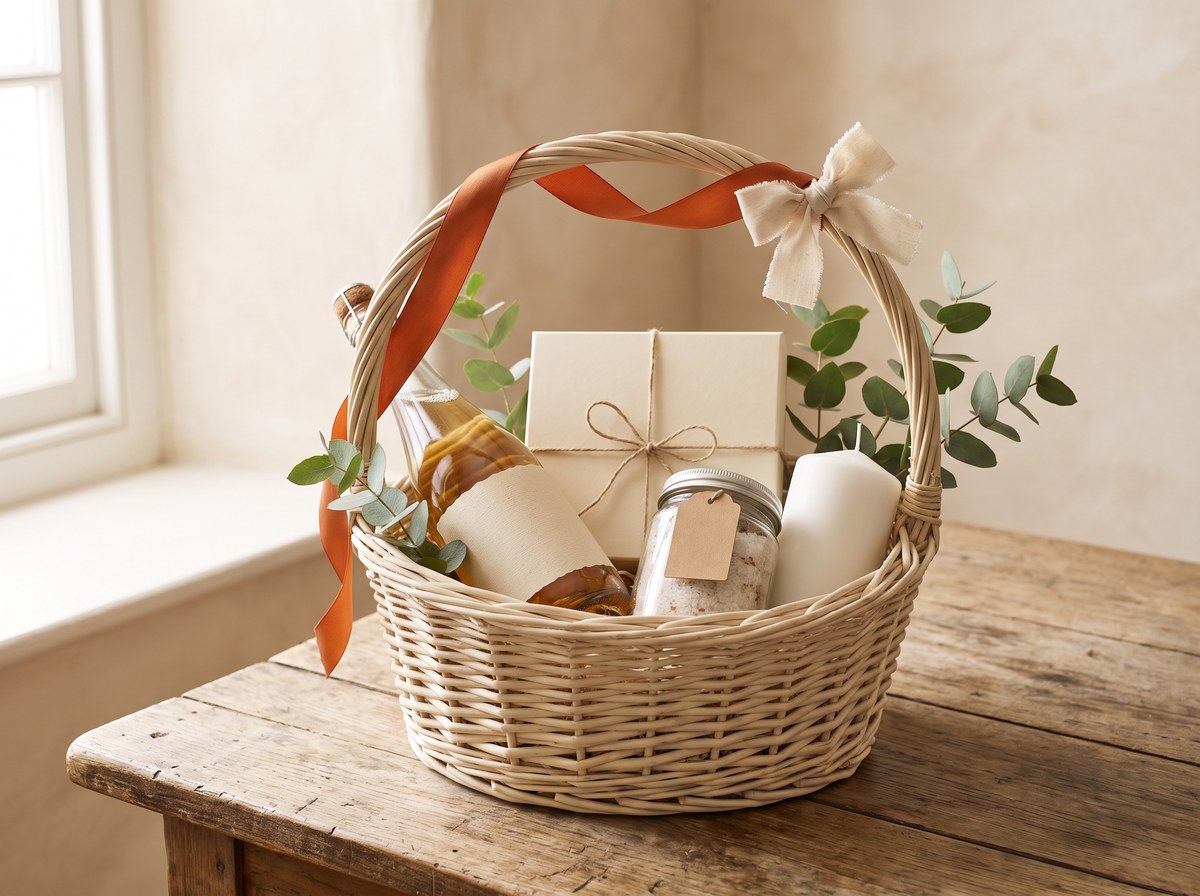 The Bride's Basket — gift basket by Eden Curated Baskets